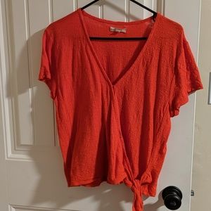 Madewell wrap top